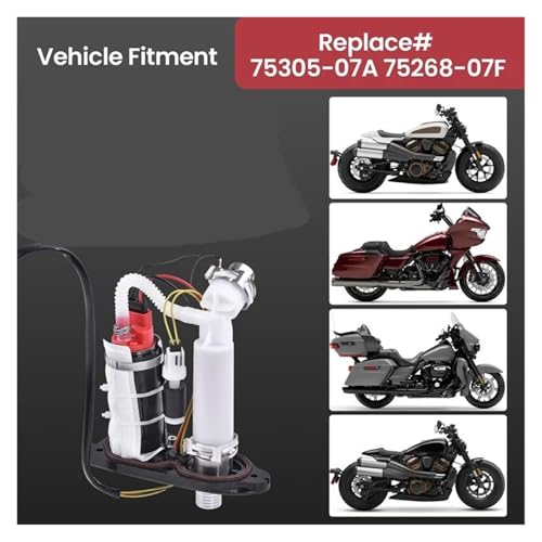 Bomba de combustible de motocicleta Sportster 1200 alta durabilidad pieza 75305-07A 3