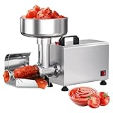 Passapomodoro Elettrico Livello Macchina per Preparazione Salsa Pomodoro con Struttura Acciaio Inossidabile Elevata Capacità Produttiva 90-160 Kg/H per Passate Pomodoro Marmellate Salse,A