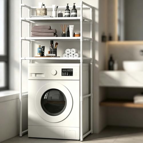 Zehiseta Freestanding Laundry Organizer Frame for Front Load Washer Top