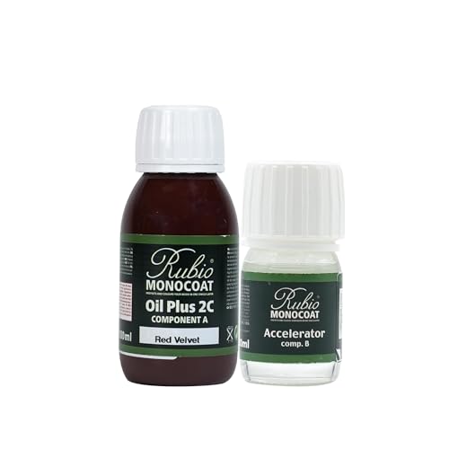 Rubio Monocoat Wood Stain & Finish 65 ft² - Red Velvet | Oil...