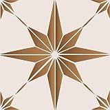 Tile Stickers by Mi Alma 24 pcs Talavera Wall Stencils Wall Stickers Peel and Stick Easy Application