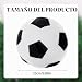 Imagen de EnixwH 23 CM Fútbol Peluche Cojines Sofa Kawaii Almohada Suave y Esponjoso