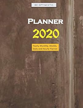 Paperback 2020 Planner Brown Colour: Everyday Schedule 366 Days Full Page A Day: Calendar Schedule Organizer Appointment Journal Notebook Monthly Weekly Da Book