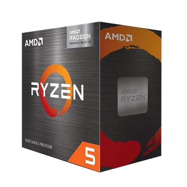 Image of Inception III Pre Build Entry Level Home /Student Desktop PC (Ryzen 5 5600G CPU, B450 Motherboard, 8GB 3200MHZ DDR4 RAM, 512GB SSD, 650 Watt SMPS, ATX Mid Tower RGB Cabinet)