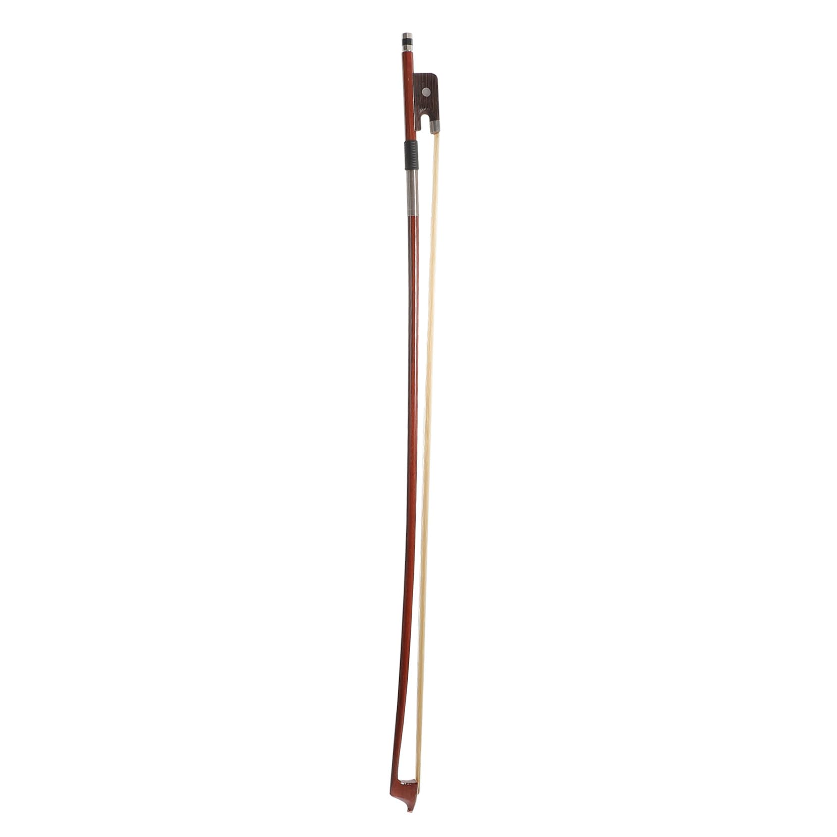 TOYANDONA Archetto Crine di Cavallo Marrone per Violoncello in Legno Peso Moderato Design Semplice, per Principianti e Studenti