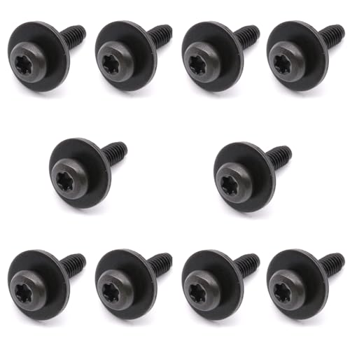 HAOTOM 10X Headlight Installation Bolt Screw For Audi A4 S4 Avant A5 S5 A6 S6 Allroad A7 A8 Q5 Q7 For VW For Seat For Skoda N90683302 M6x20