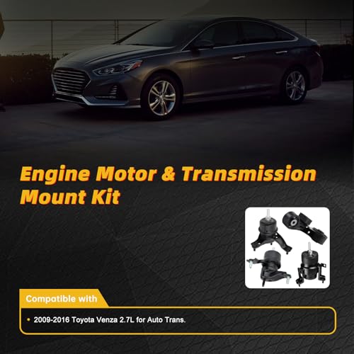 4PCS Engine Motor and Trans Mounts fit for Venza 2.7L 2009-2016 by DYXSAM - Used condition - Image 4