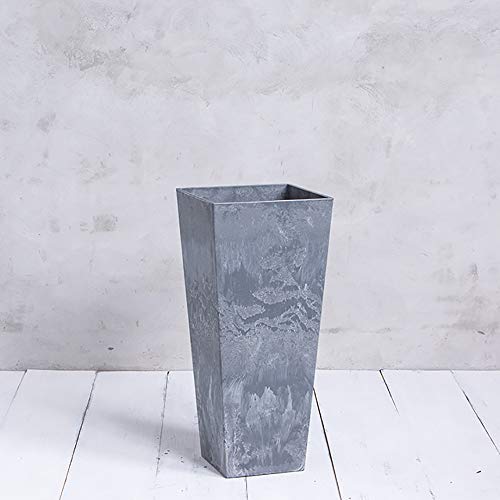 ArtStone 35350.01 Ella Tall Planter Grey 35.5-inch - Thumbnail 2