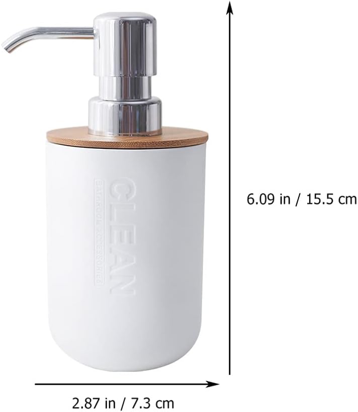 Cabilock 1set Bathroom Accessory Toothbrush Cup Soap Dish Liquid Soap Dispenser and Mouthwash Cup Stylish and Practical Storage for Home Use