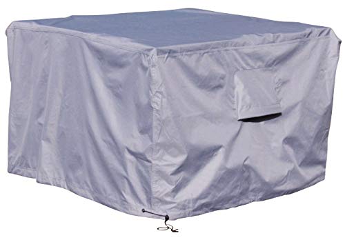 Kingsbridge Rattan Cube Garden Furniture Covers Waterproof 600D Heavy Duty Fabric-Double Stitching-Breathable-UV Protection 125x125x74cm(perfect for up to 122cm/48 inch wide cube set)