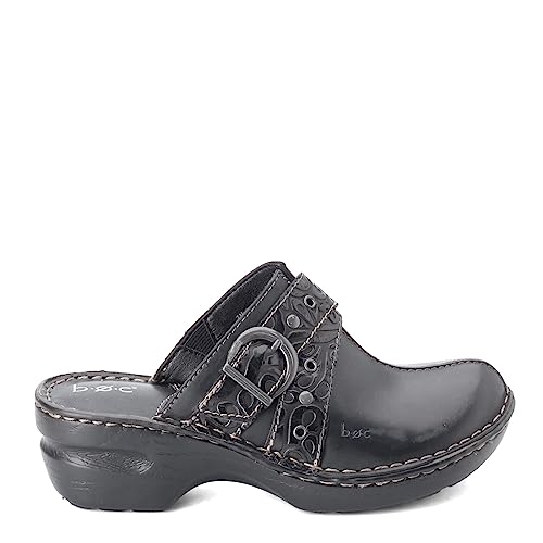 b.o.c. Women's, Karley Clog Black Oiled Nubuck 8 M