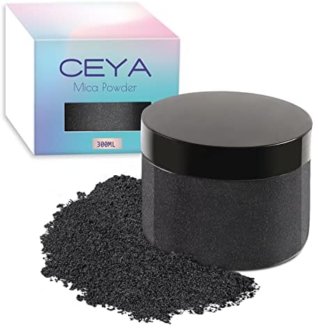 Ceya Mica Powder, 5.3oz/ 150g Porcelain White Pearlescent Effect Colorant Pigment Powder for Epoxy Resin, Tumblers, Slime Bath Bomb, Soap Dye, Slime, Candle, Resin Crafting, Paint,Jewelry, Nail Polish