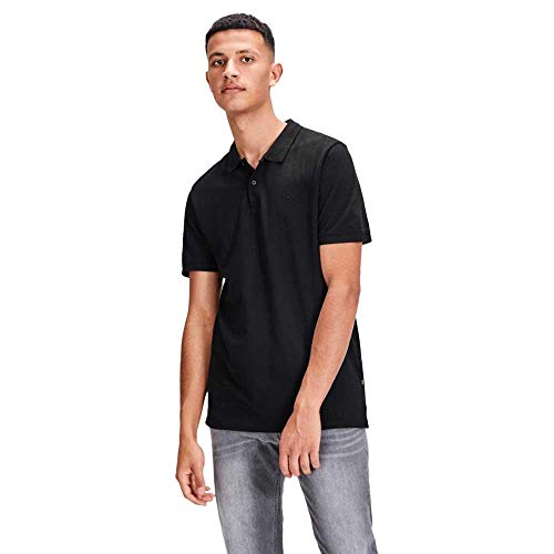 JACK & JONES Male Poloshirt Einfarbig Poloshirt