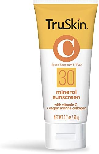 TruSkin SPF 30 Mineral Face Sunscreen with Zinc Oxide, 1.7 fl oz