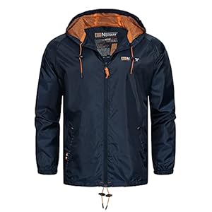 Geographical Norway Boot Heren Outdoor Windbreaker Jacket Heren Lange Mouw Waterafstotende Jas – Regenjas Wandelen Seizoen Lente Zomer Herfst Winter