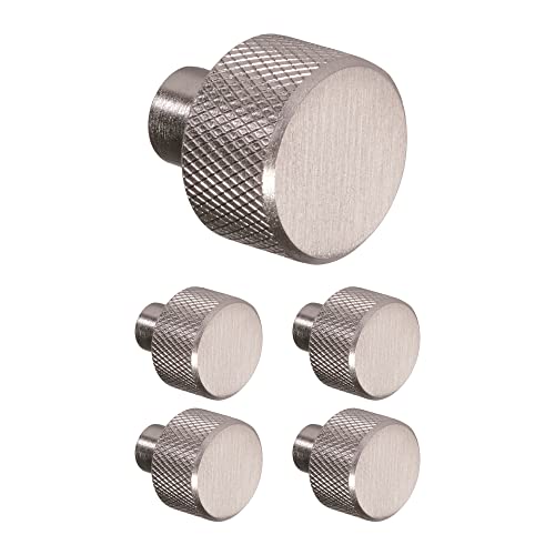 Design House 206656 Porter Cabinet Knob, 5-Pack, Satin Nickel #TOP13