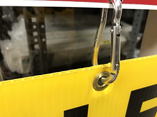 5 Pack New Listing (Yellow) Sign Rider 6” X 24" (New Listing) Printed Double Sides Yellow Corrugated Plastic 4Mm, Sign Board 4Mmthick, Sign Rider Only, Metal Sign & Sign Post Not Included, Ship Same Day (5 New Listing_Yellowrdrcorrugatedplastic) #TOP3