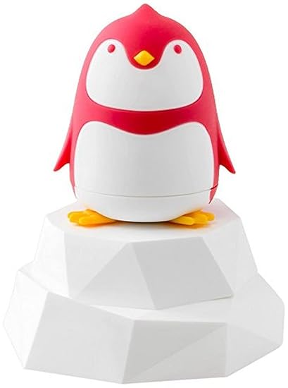 iThinking Ice Block Penguin Shaped Portable Screwdriver with Extension Bar, Fuchsia (ITK-PG9001-F)