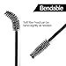 BTYMS 500 Pieces Disposable Mascara Wands Eyelash Brush Brow Brushes Applicators Lash Spoolies for Eye Lash Extension - Black