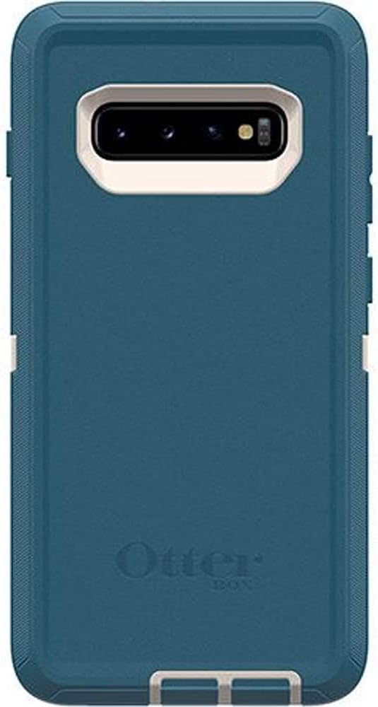 OtterBox Defender Series Screenless Edition Case for Galaxy S10 Plus (ONLY) Case Only - Non-Retail Packaging - Big Sur