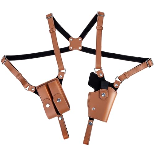 Universal Shoulder Holster Adjustable Leather Gun Holster