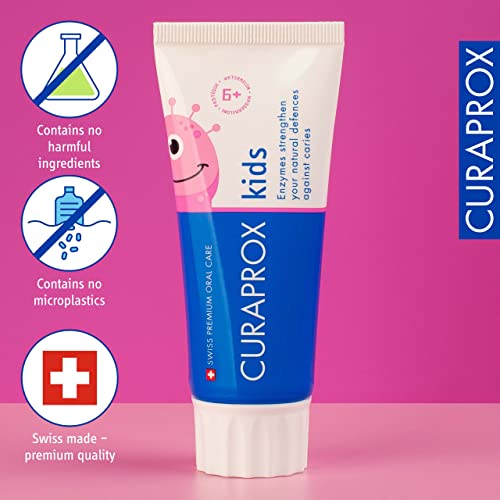 Curaprox Kinderzahnpasta mild für Kinder ab 6 Jahren