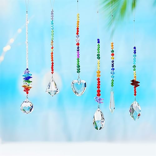 Pendentif en verre cristal décoratif pour illuminer votre intérieur et jardin