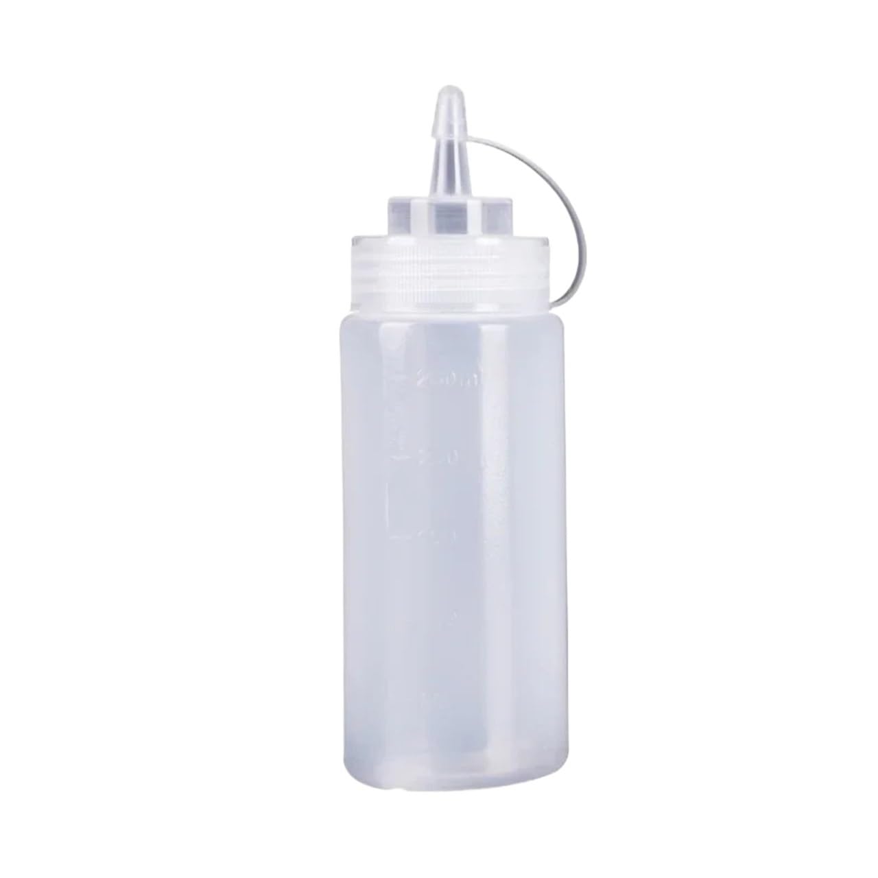 ZNJAMN 10 PCS Squeeze Bottle Condiment Bottles With Cap Lid Salad Sauce Dispenser Olive Oil Gravy Boats Ketchup Cruet Storage for Seasoning(450ML)