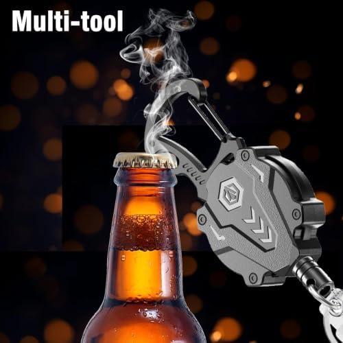 Autonomier 4Pack Heavy Duty Retractable Keychain, Unbreakable Construction - 5