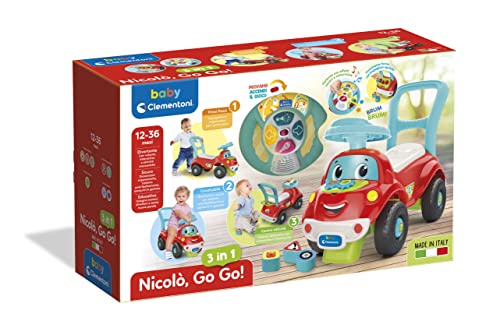 Premiers pas Clementoni Nicolò Go Go : aidez votre bébé à marcher sans risque de chute