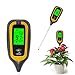 Produktbild KETOTEK Bodentester 4 in 1 pH Feuchtigkeit Licht Temperatur Messgerät Digital pH Wert Messer Meter Tester Bodenfeuchtemesser Erde Garten Pflanzen Rasen Bodenfeuchtesensor