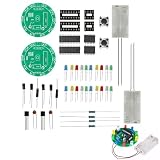 2 PCS DIY Practical Soldering Practice Kit, Circuit Board Solder Project With battery box (No Included...