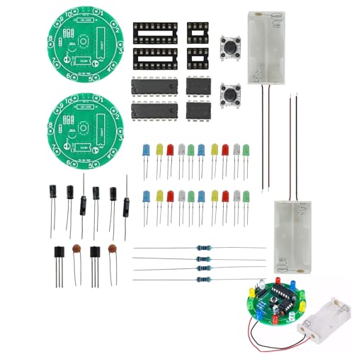 2 PCS DIY Practical Soldering Practice Kit, Circuit Board