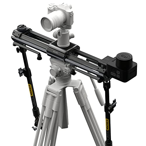 Zeapon Micro 3 E700 Double Distance Motorized Camera Slider, 30''/77Cm Travel Distance, Compact Slider With Carrying Case, Motor Quick Switching, 10-26Lbs Payload And Adjustable Sliding Damping Design #TOP1