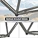 HWEVDHJ 700C Road Bike Frameset Gravel Bike Frame 44/47/50/53/56cm Disc Brake Cr-Mo Steel Bicycle Frames with Carbon Fibre Fork Thru Axle 100/142mm(Glossy Black,56cm)
