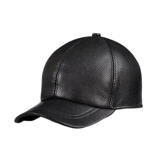 RY991 Winter Woman Real Leather Cool Baseball Caps Men Small Dots Suede Hip-Hop White/Pink/Red Thin Hats Dad Truck