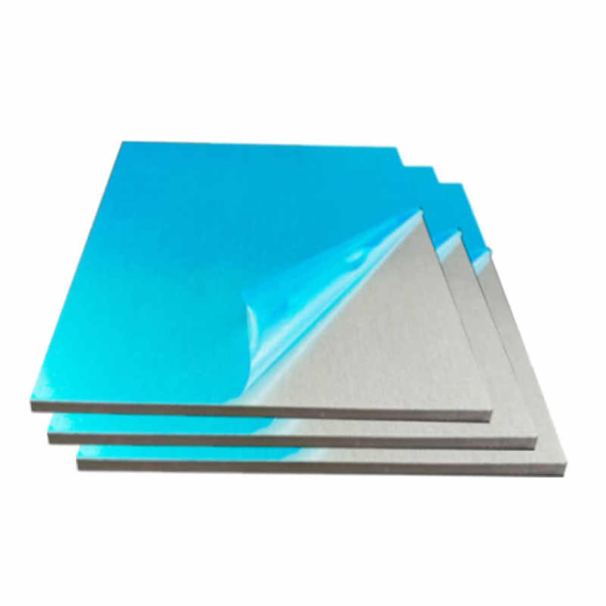 Lastra di Alluminio Piastra Taglio Quadrato per CNC, Artigianato, Modellismo, Riparazioni, Progetti Fai da Te, Industria,500mm x 500mm x 1.2mm (1pcs)