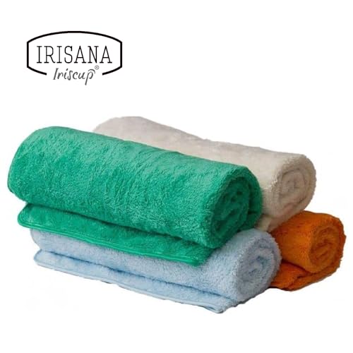 Miniatura 2 de Irisana - Toalla De Baño Grande Microfibra - Beige - 135 X 105 Cm - Suave Y Absorbente Ideal Piel Sensible - No Suelta Pelusas - Gran Capacidad Secado