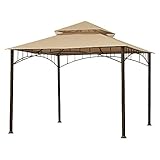 ABCCANOPY Gazebo Replacement Canopy roof for Target Madaga Gazebo (beige)