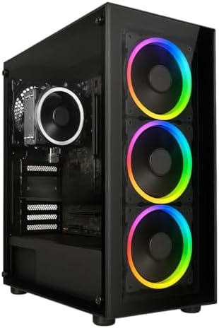 PC Gamer BluePC FORCE, AMD Ryzen 5, Radeon RX, 8GB DDR4, SSD 256G...