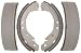 ACDelco 14593B Advantage Bonded Rear Brake Shoe Set