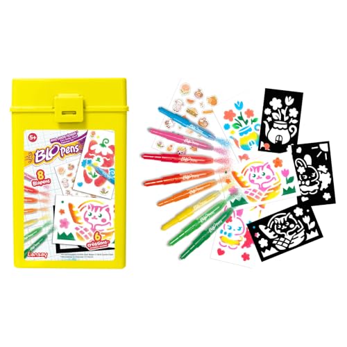 Loisir créatif LANSAY BLOPENS jeu de coloriage BARIL JARDIN FÉERIQUE Dès - vue 2