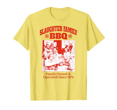 The Texas Chainsaw Massacre Front Back Slaughter Family BBQ T-Shirt