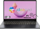 PURTCH Lenovo IdeaPad 1i 15.6 Inch FHD Touchscreen Laptop | Intel 12th Gen 10-Core i5 CPU | 40GB RAM, 2TB SSD | WiFi 6, Copilot AI | School & Business Use | Abyss Blue