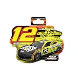 Rico Industries NASCAR Racing Ryan Blaney No. 12 5" x 7" Vinyl Die-Cut Decal - Car/Truck/Home Accessory