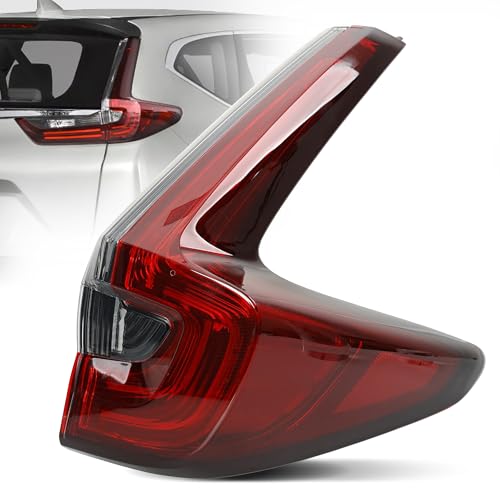 Misakomo Tail Light Assembly Compatible with Honda CRV 2020 2021 2022 - LED Brake Tail Light Replace for HO2805122|33500-TLA-A21 - Passenger Right Outer Rear Side