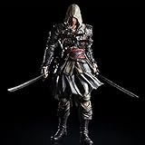 la inspiración viene del credo de assassin: black bandera, complete su colección de sus personajes favoritos con esta figura de acción de connor, ¡definitivamente una decoración para los fanáticos del anime!