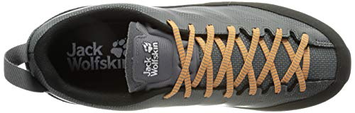 Jack Wolfskin Men's Scrambler 2 Texapore Low Hiking Shoe Boot, Black/Orange, 12 #TOP4