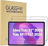 ProCase 2 Piezas Protector de Pantalla para Lenovo Tab M11 2024/ Lenovo Idea Tab 11" 2025 / Tab K11 LTE/Tab K11e (TB-336FU/TB-330FU/TB-331FC/TB-330XU) Cristal Templado Film - Claro