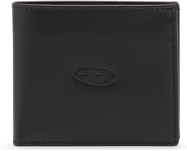 Amazon.co.jp: [ディーゼル] メンズ カウレザー Dロゴ 二つ折り 